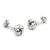 Free shipping Black Cufflinks for men fashion knot design top quality copper hotsale cufflinks whoelsale&retail