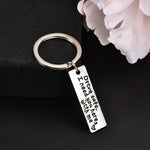 Fashion Drive Safe I Need You Here With Me Keyring Keychain Couple Family Love Keyrings Jewelry