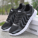 Men Shoes Krasovki White Sneakers Autumn Men Casual Shoes   New Air Mesh Men Tennis Flats Trainers Basket Homme Plus Size