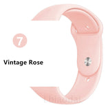 Strap For Apple Watch band 38mm 42mm iWatch 4 band 44mm 40mm Sport Silicone belt Bracelet correa Apple watch 5 4 3 2 Accessories