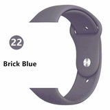 Strap For Apple Watch band 38mm 42mm iWatch 4 band 44mm 40mm Sport Silicone belt Bracelet correa Apple watch 5 4 3 2 Accessories