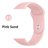 Strap For Apple Watch band 38mm 42mm iWatch 4 band 44mm 40mm Sport Silicone belt Bracelet correa Apple watch 5 4 3 2 Accessories